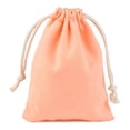 thumbnail image 1 of 10pcs/lot Natural Cotton Bags 7x9 9x12 10x15 13x18cm Wedding Gift Candy Jewelry Organizer Packaging Bag Drawstring Sachets Peach 7x9cm, 1 of 6