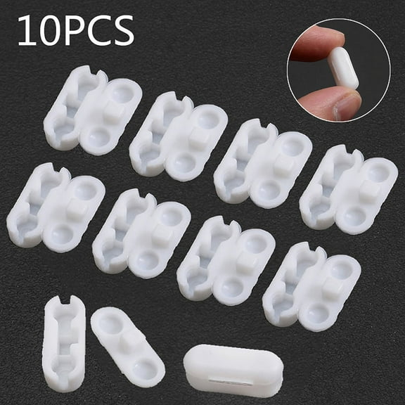 10pcs/lot Plastic Roller Blinds Pull Cord Connector Curtain Chain Connec ioB AL