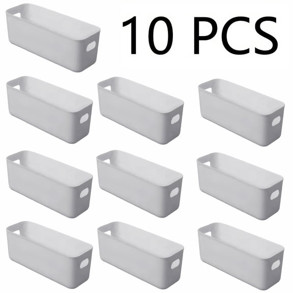 10pcs multifunctional storage box durable large-capacity desktop storage box underwear storage suitable for sundries storage