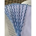 thumbnail image 1 of 10pcs of 18count aida Fabric Blue Edged Blank Bookmarks to Cross Stitch, 18count,8.5x19.5cm 45x120stitch Blank Cotton Counted Cross Stitch Bookmarks, 1 of 4