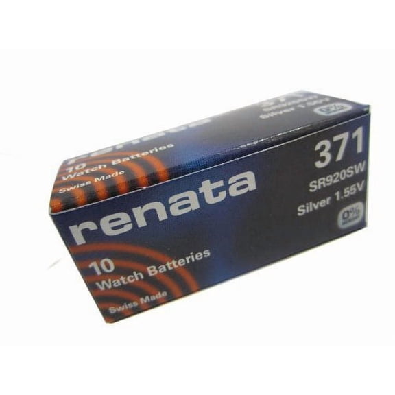 Renata Battery 371 Silver Oxide Cells