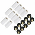 thumbnail image 1 of 10pcs/set Cue Tips Billiard Replacement Screw-on Tips with Pool Cue Stick Ferrules, 1 of 6