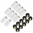 thumbnail image 1 of 10pcs/set Cue Tips Billiard Replacement Screw-on Tips with Pool Cue Stick Ferrules, 1 of 7