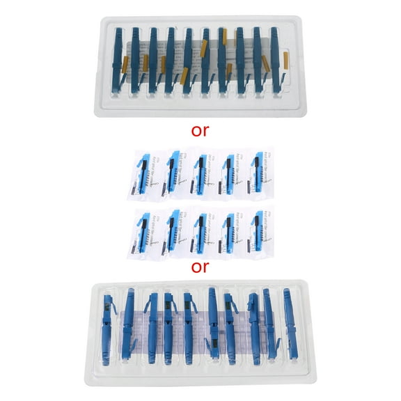 10pcs/set LC UPC Fiber Optic Fast Connector Adapter For Cold Splice Special Set