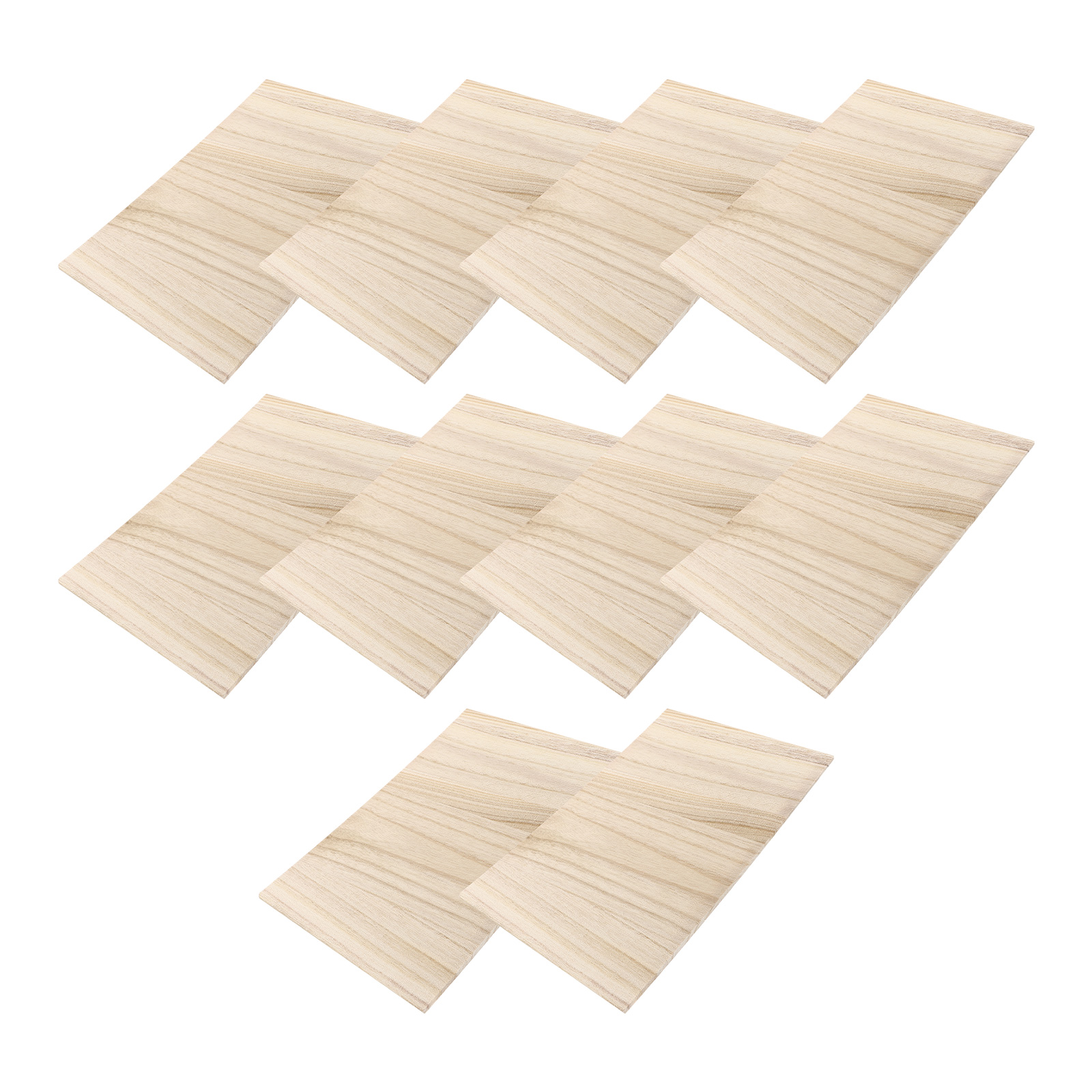 10pcs wood burning stencils rebreakable punching boards wooden ...