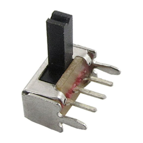 10pcsx2 Position 1P2T SPDT PCB Mount Miniature Slide Switch Right Angle 3 Pin