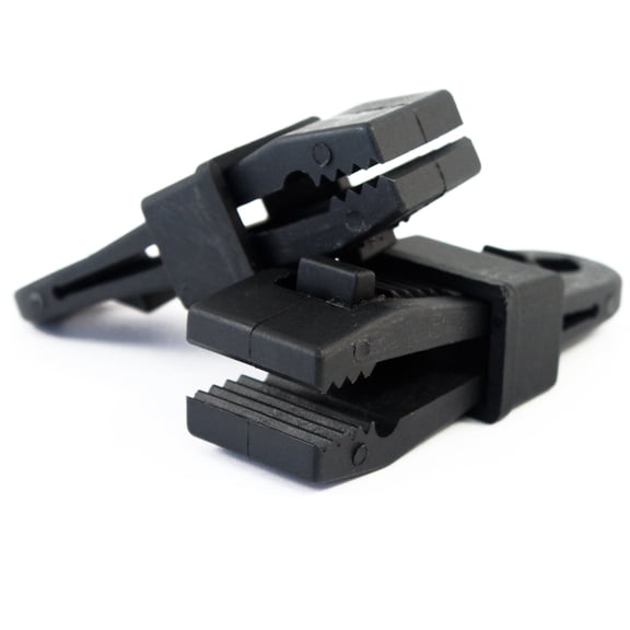 10pk ASR Outdoor 3 1/4 Inch x 1 Inch Tarp Camping Secure Grip Awning Clamps