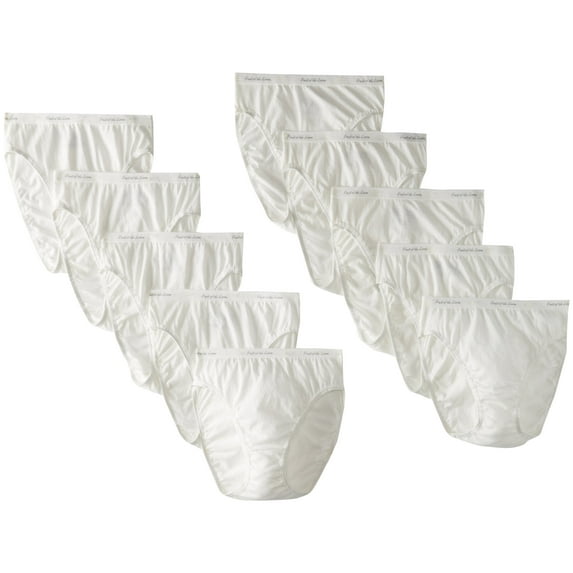 10pk Cotton Hi Cut
