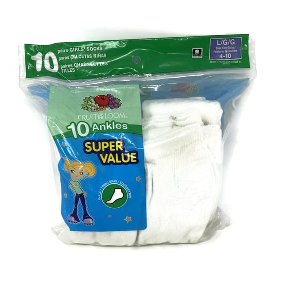 10pk Crew Sock