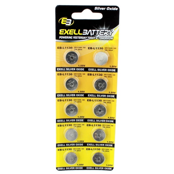 10pk S1131 Silver Oxide 1.5V Watch Battery Compatible with SR54 WS16