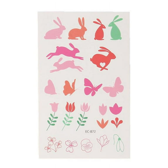 10sheets Rabbit Stickers