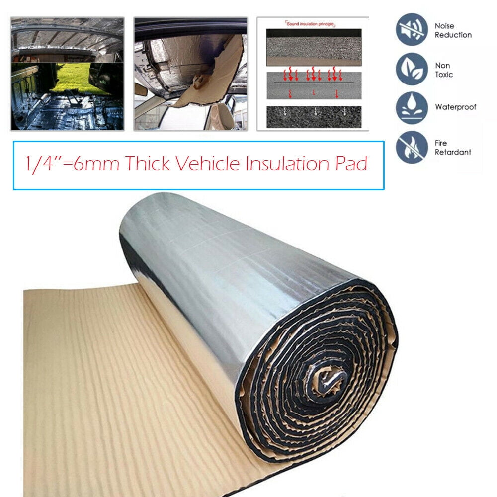 Car Elements Automotive Sound Deadening Heat Shield Insulation, 16.15 ...