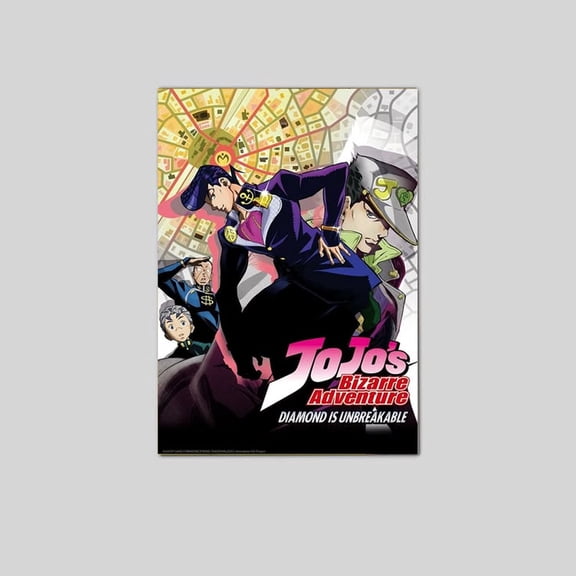 10th Anniversary of 'JOJO's Bizarre Adventure - Diamond is Unbreakable Poster Size 24''x36'' Googate