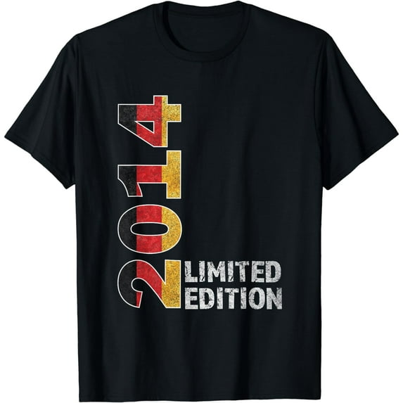 10th Birthday Gift boys Vintage 2014 10 Years Old T-Shirt