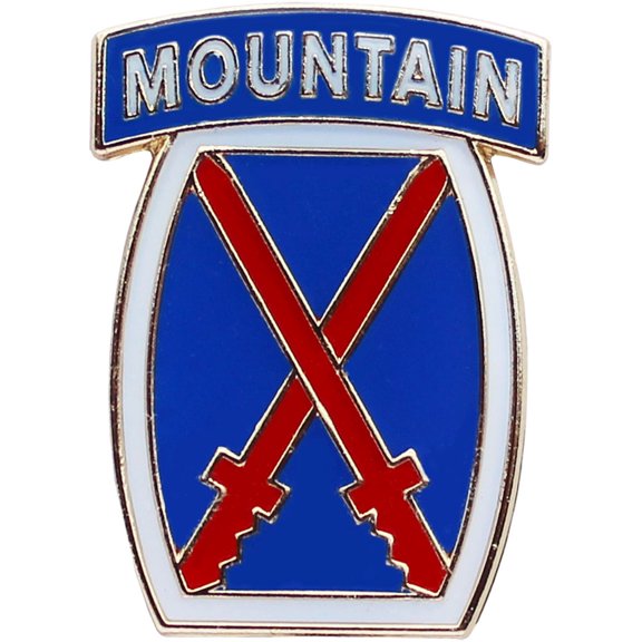 10th Mountain Division Lapel Pin