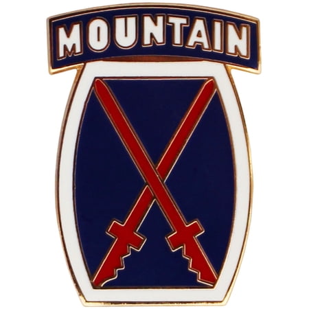 10th Mountain Division Lapel Pin
