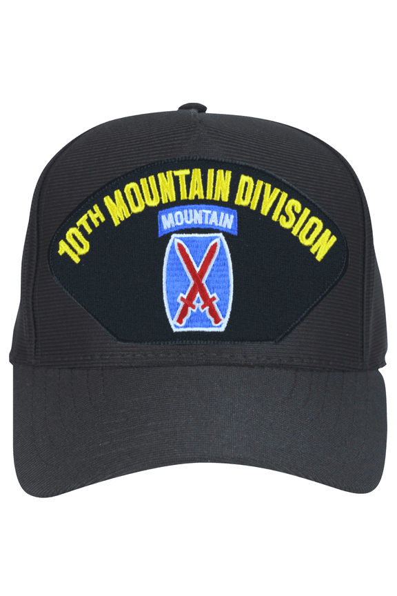 10th Mountain Division with Patch Ball Cap