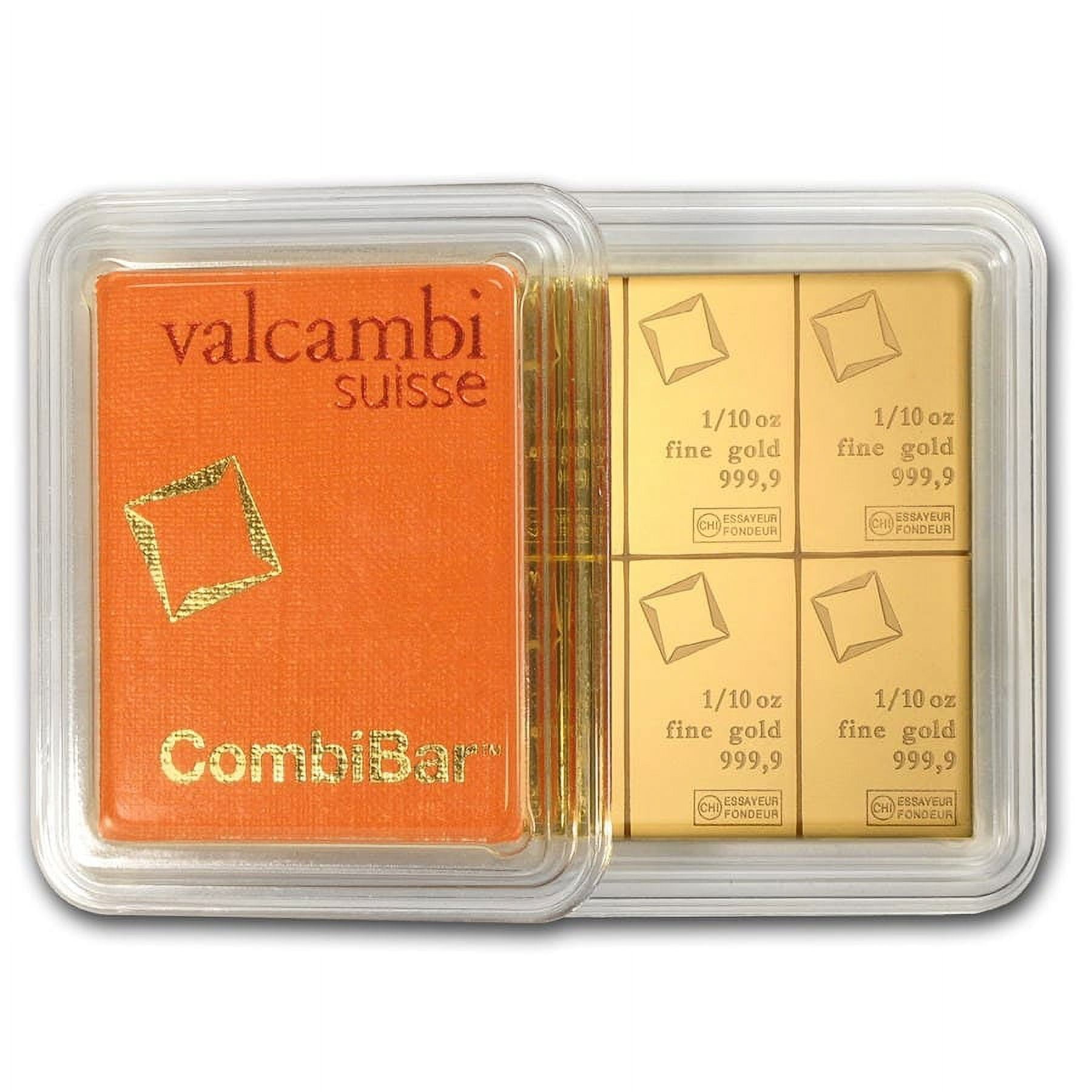 10x 1/10 oz Gold CombiBaräó - (In Assay)