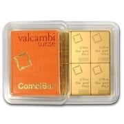 10x 1/10 oz Gold CombiBar  - In Assay