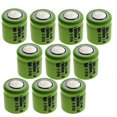 thumbnail image 1 of 10x 1/3AA  1.2V Flat top Rechargeable Battery for Solar Lights, Remotes,Telecoms, 1 of 7