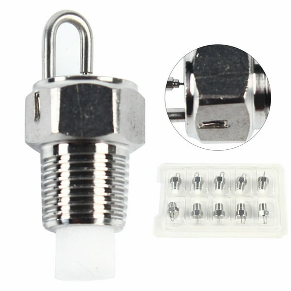 10Pcs Stainless Steel High Pressure Impingement Nozzle Fog Atomization Sliver Nozzle