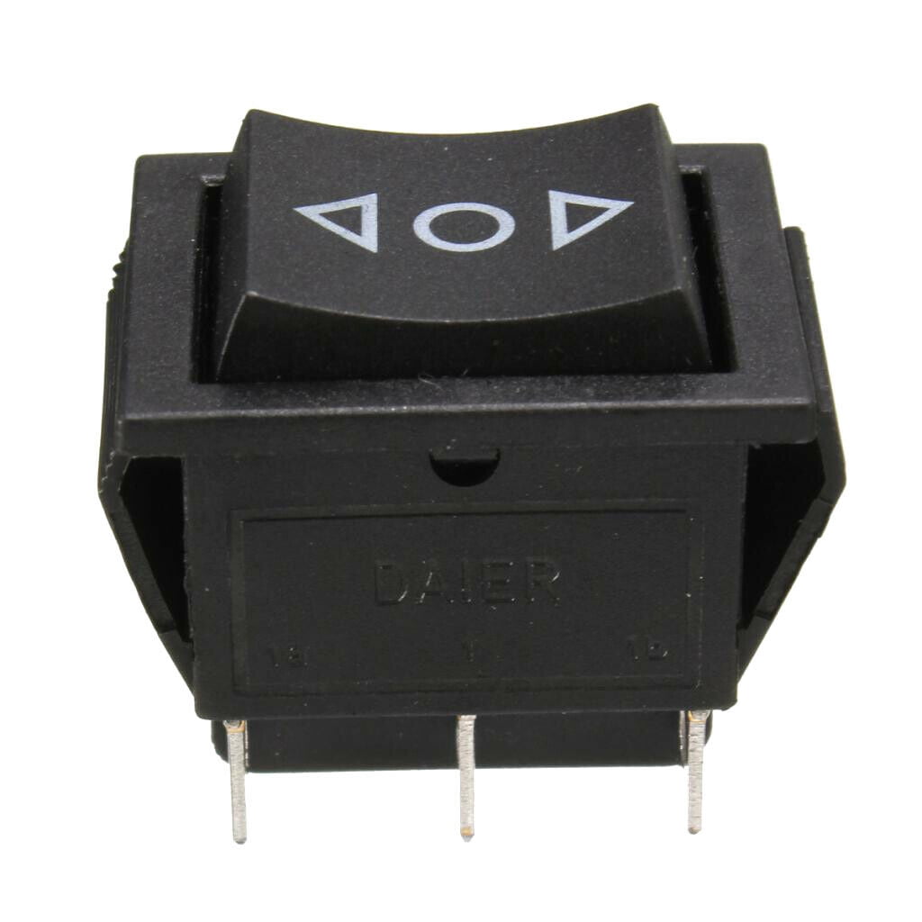 10x 3-Position Momentary Rocker Switch 6-Pin Spring Return DPDT 16A ...