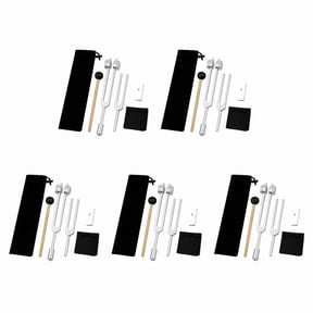 10x 528 HZ Tuning Forks for Healing Chakra Set OM136.1 Hz for Repair Sound Healing Instruments with Tuning Fork Holder A