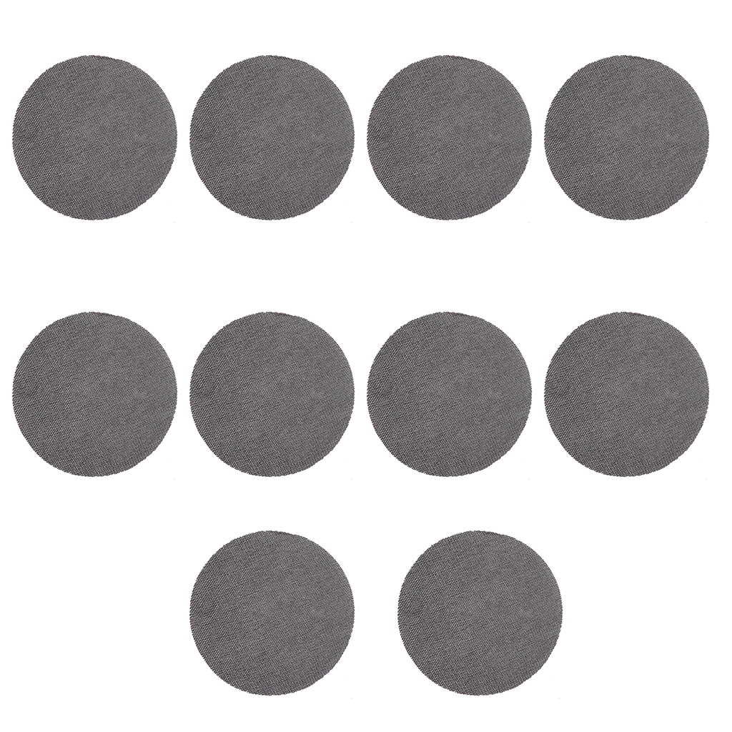 10x 9in 220mm Mesh Anti-blocking Hook&loop Sanding Discs Round Abrasive ...