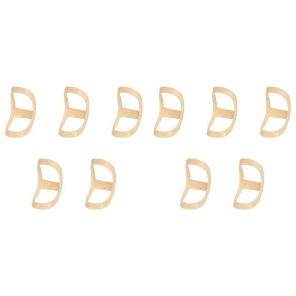 10x A Oval Finger Splint, Support and Protection for Arthritis, Finger Stabilizer Brace - 1, 2, 3, 4, 5 Sizes