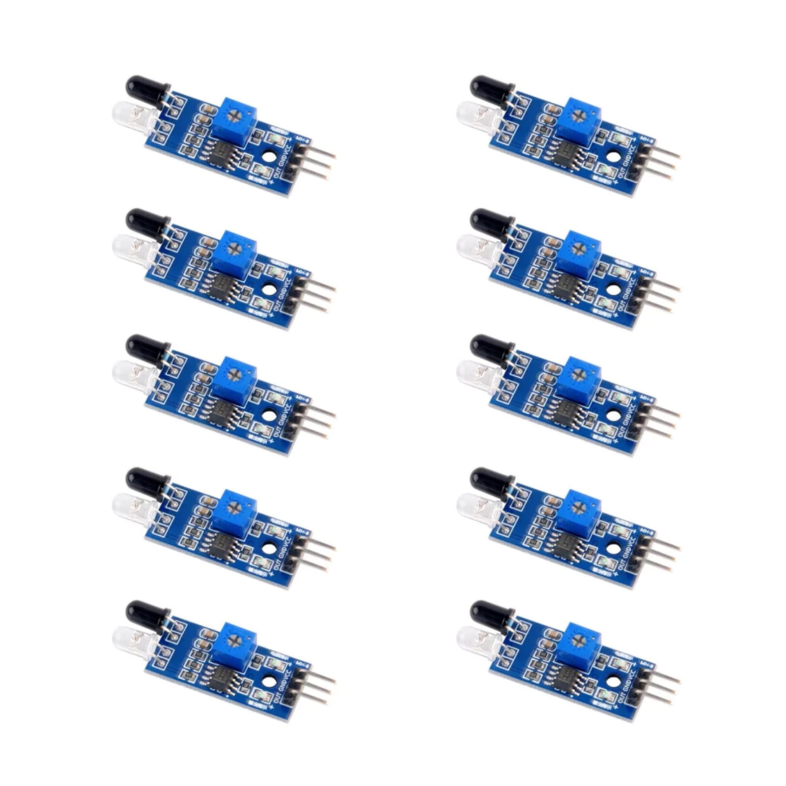 10x Advanced IR Obstacle Sensor for Automated Guided Vehicles (AGVs ...
