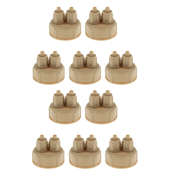 10x Aquarium Co2 System s CO2 Carbon Dioxide Reactor for Fish Tank Beige