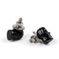 thumbnail image 1 of 10x Black Skull License Plate Frame Screw Bolt For Universal Motorcycle, 1 of 3