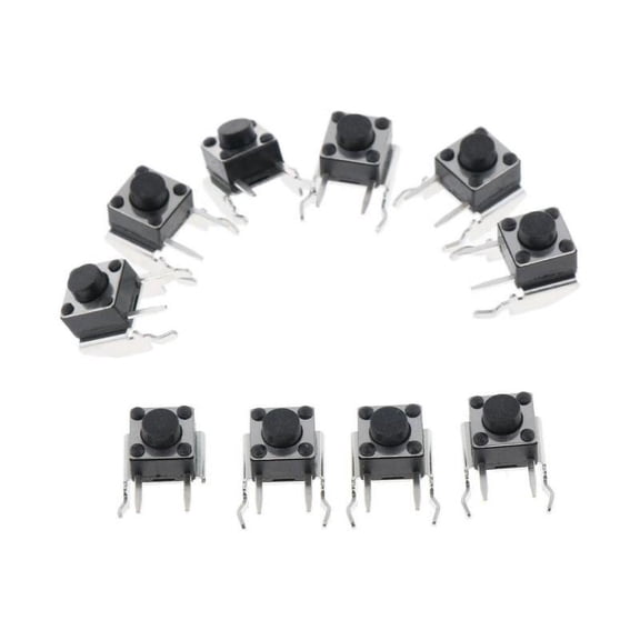 10x Bumper Button Tactile Switch For Xbox 360 Controller