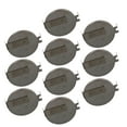 thumbnail image 1 of 10x  CR2032FH2-MFR 3V Lithium Coin Battery HORZ 2-PIN for PCB RTC Boards, 1 of 2