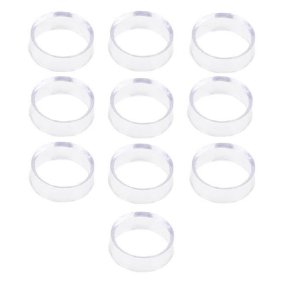 10x Clear Display Stand Crystal Ball Marbles Sphere Base Pedestal Small