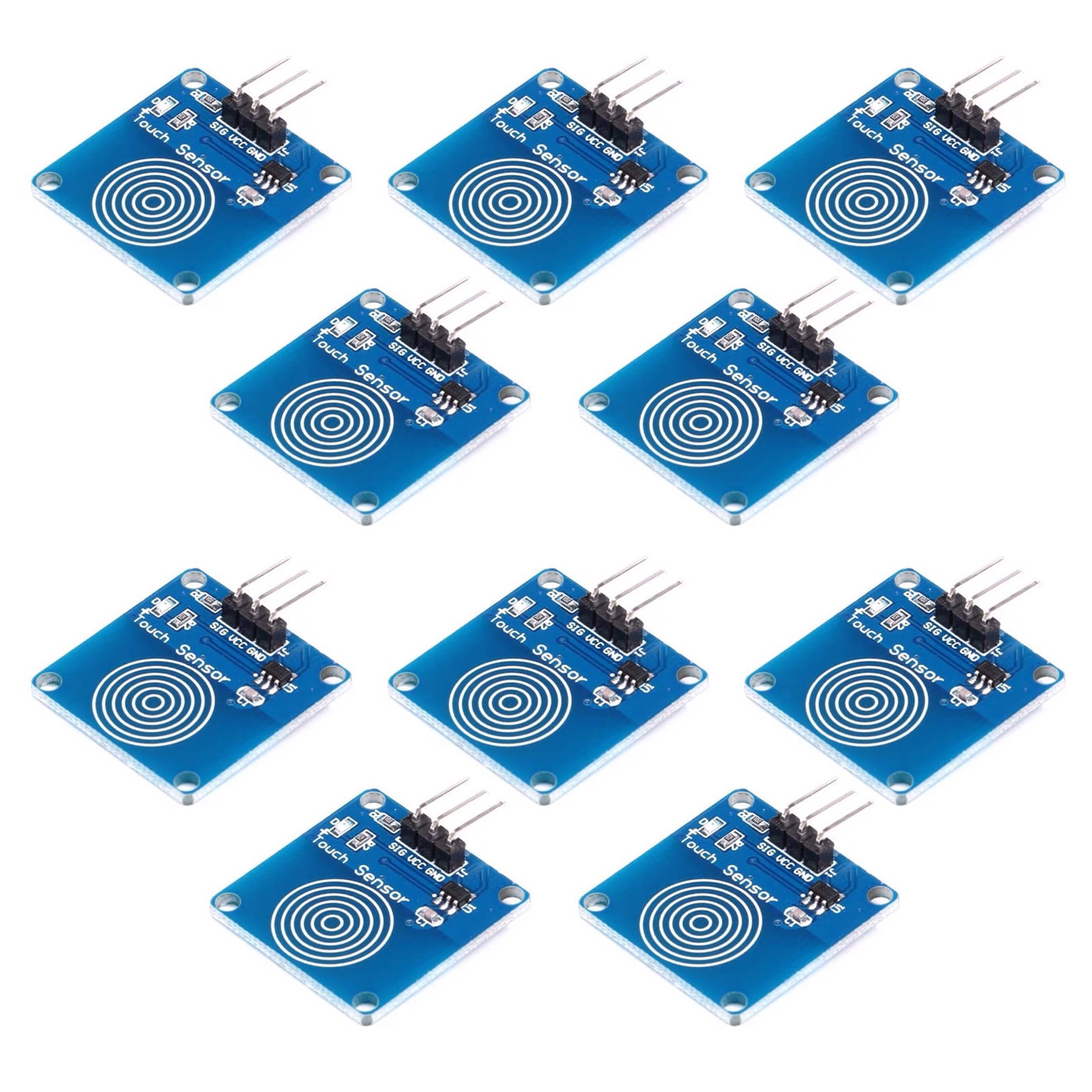 10x Digital Capacitive Touch Sensor Switch Module, 35 V 1 Channel