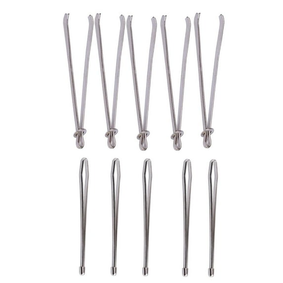 10x Elastic Threader Self-Locking Clip Sewing Tool for Rope Elastic Tape Smooth Threading Elastic Waist Band Ribbon