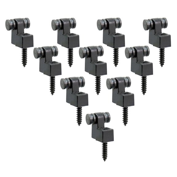 10x Electric Guitar Roller String Retainer Mounting Tree Guides