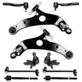 thumbnail image 1 of 10x For 2004-2010 Toyota Sienna Lower Control Arms Tie Rods Sway Bars Ball Joint, 1 of 6