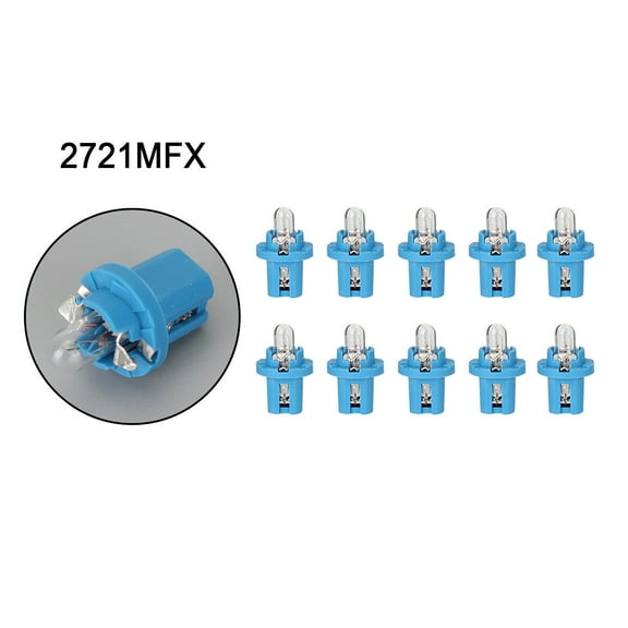 10x For OSRAM Car Original Instrument Lights 2721MFX 12V 1.2W BX8.5d TG