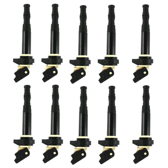 10x Ignition Coils 12137835108-NAVOROGE- For 2006-2010 BMW M5 M6 5.0L V10 E60 E63 E64 S85