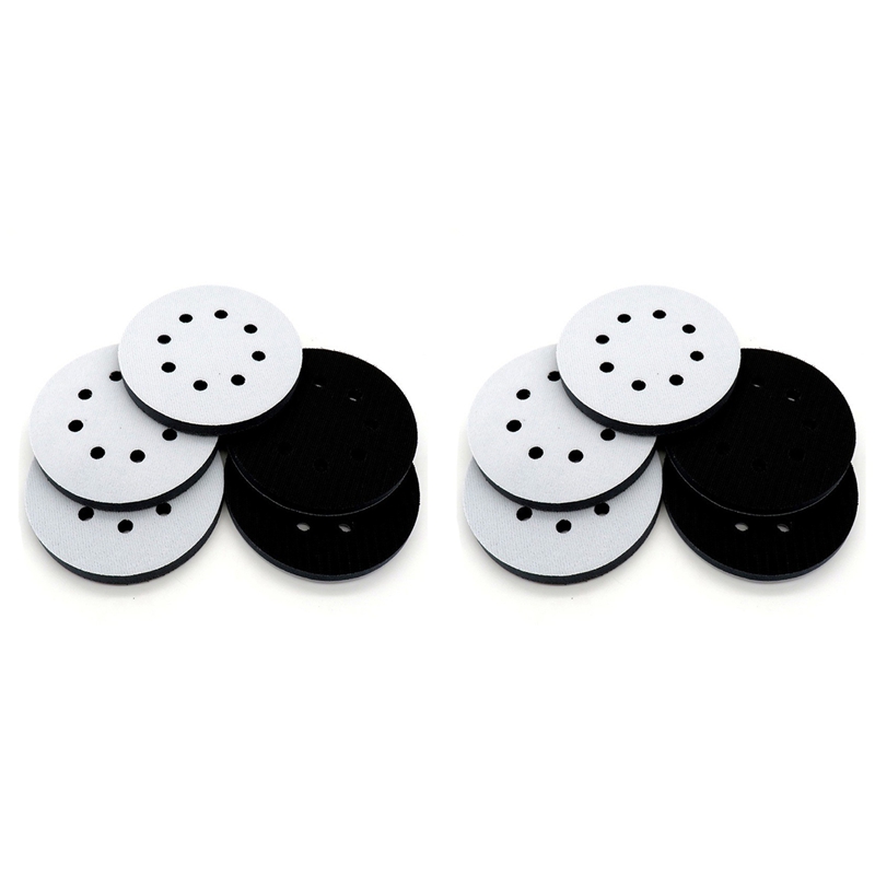 5 Pack Interface Pads, 6 Inch 25 Holes Hook And Loop Soft - View #10