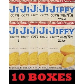 10x Jiffy Corn Muffin Mix 8.5 Oz Baking Cornbread Muffin 10 count 10 BOXES BULK