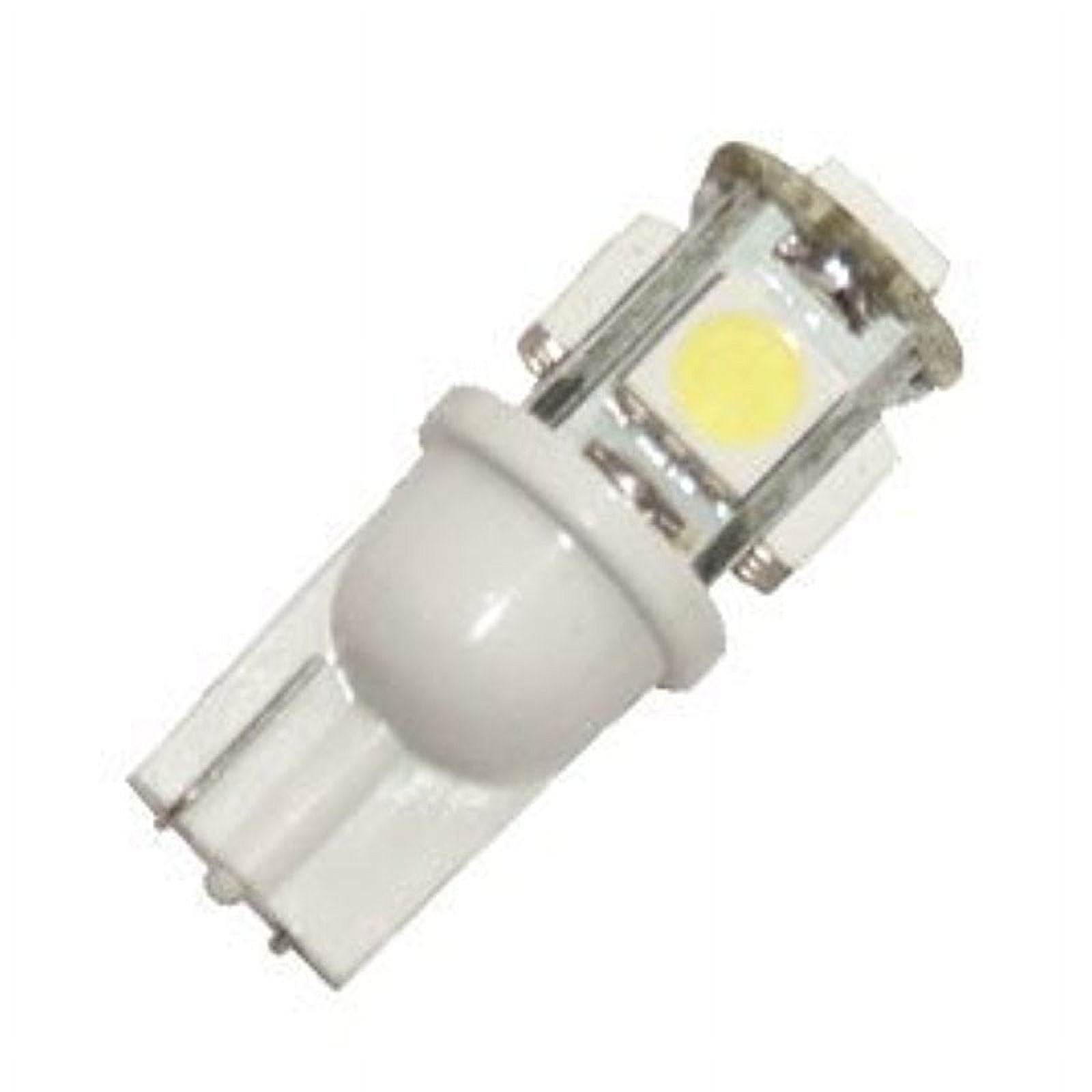 194 LED Bulb - 5 LED - Miniature Wedge Base