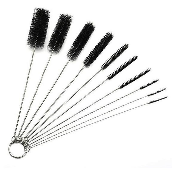 10x Lab Brush For Pipe Cleaner, Test Tube, Glassware, Bottle, Tubing Fluval