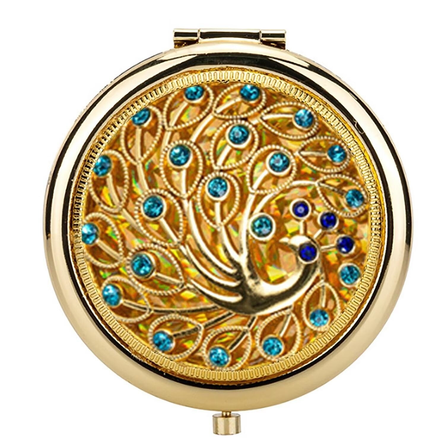 10x Large Lighted Makeup Mirror, Rechargeable 8" Height Adjustable