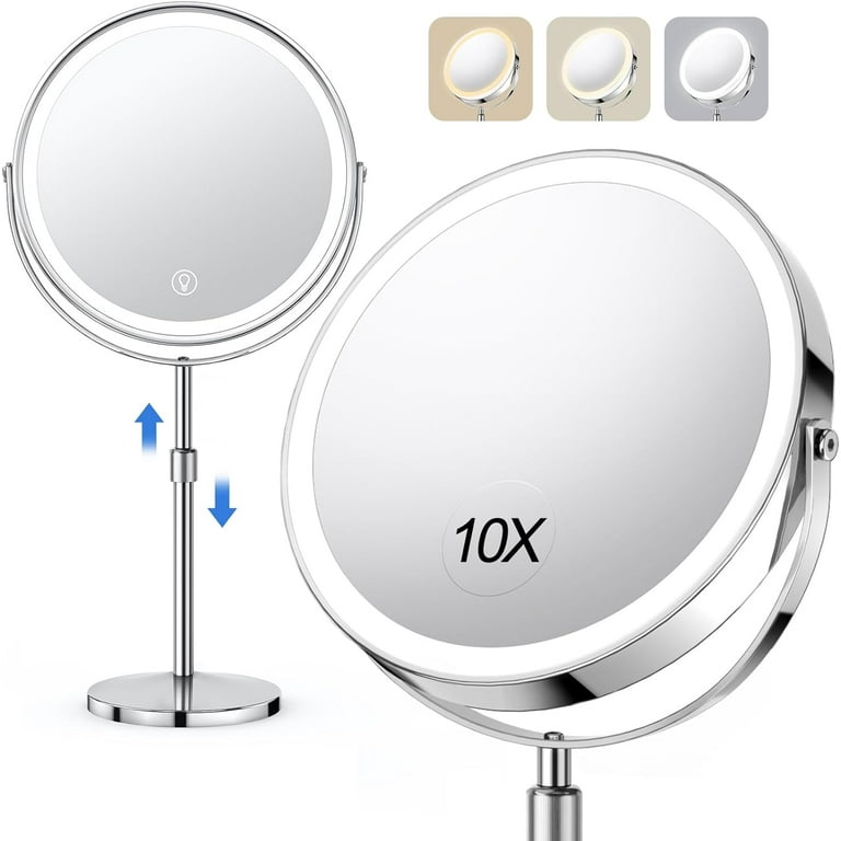 Rechargeable magnifying mirror shop