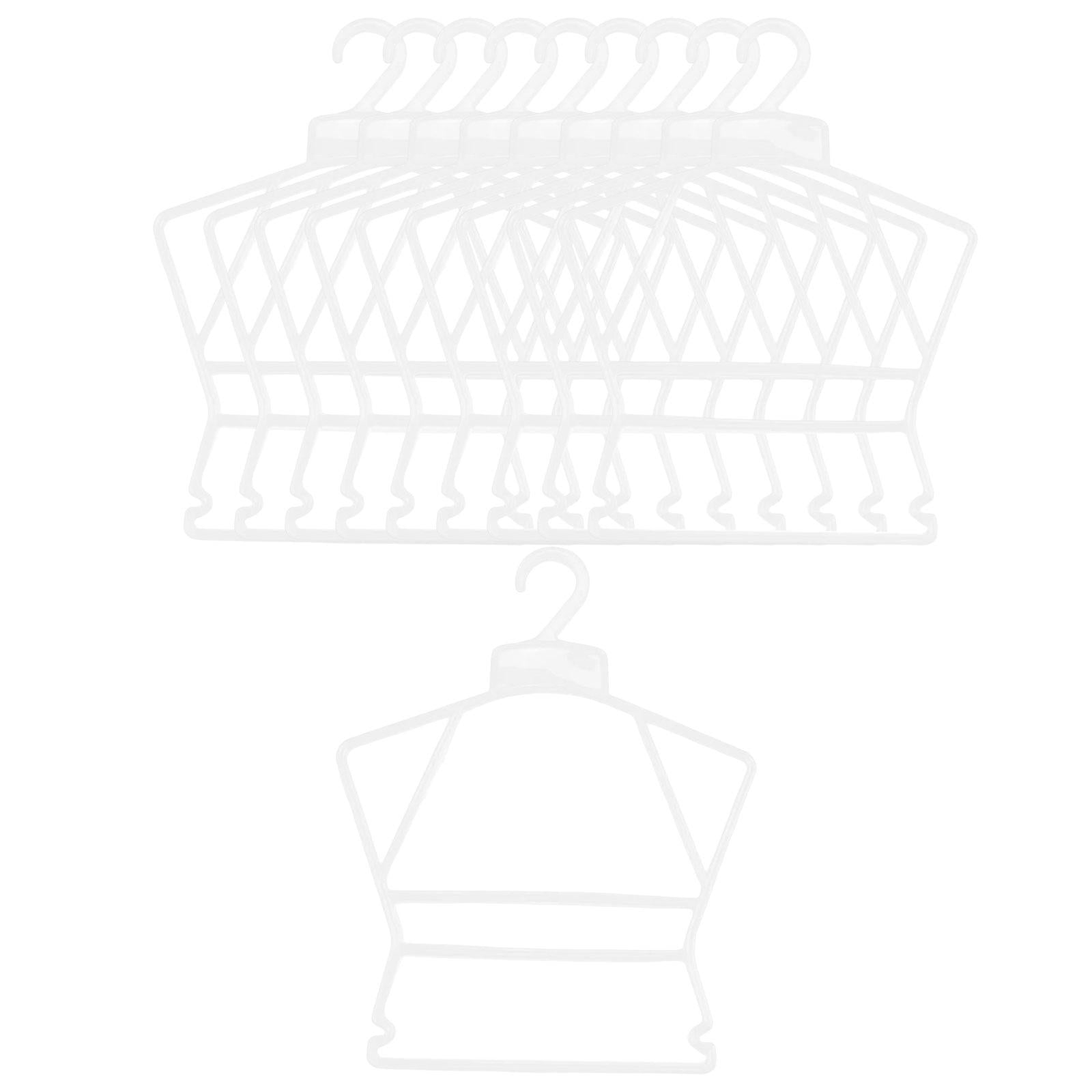 Lot De 10 Petits Cintres Pour Fils - 1-1/4 Pouce (32mm) - 5 Motifs Au Choix