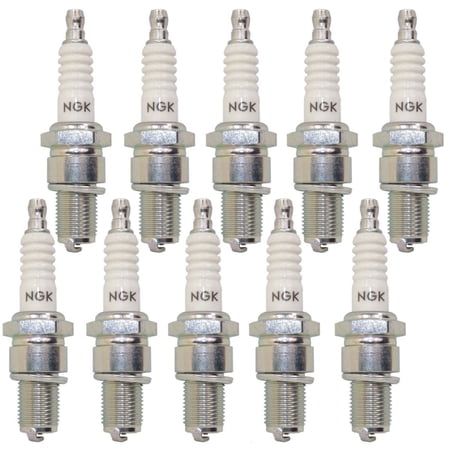 10x NGK Standard Spark Plug Stock 3365 Nickel Core Tip Standard 0.028in CMR6H