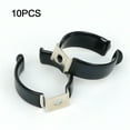 10x Narrow Base Tool Spring Terry Clips Pipe Clamp Heavy Duty Tool